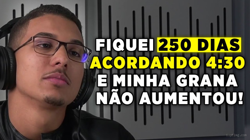 Faz mal acordar às 4:30?