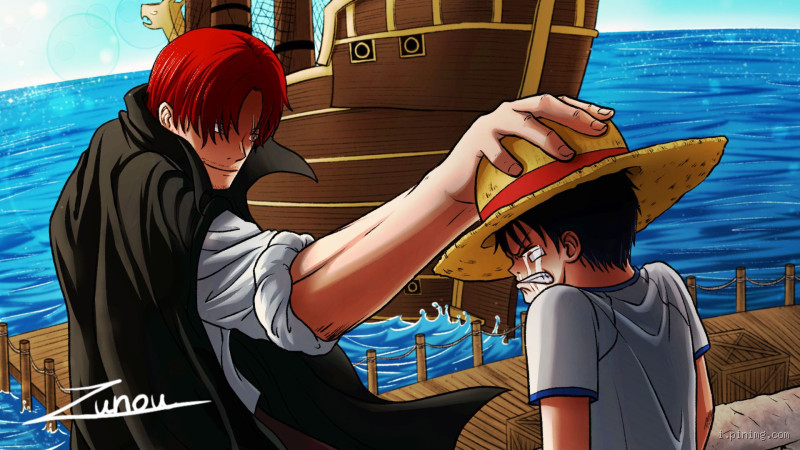 O que que o Shanks e do Luffy?