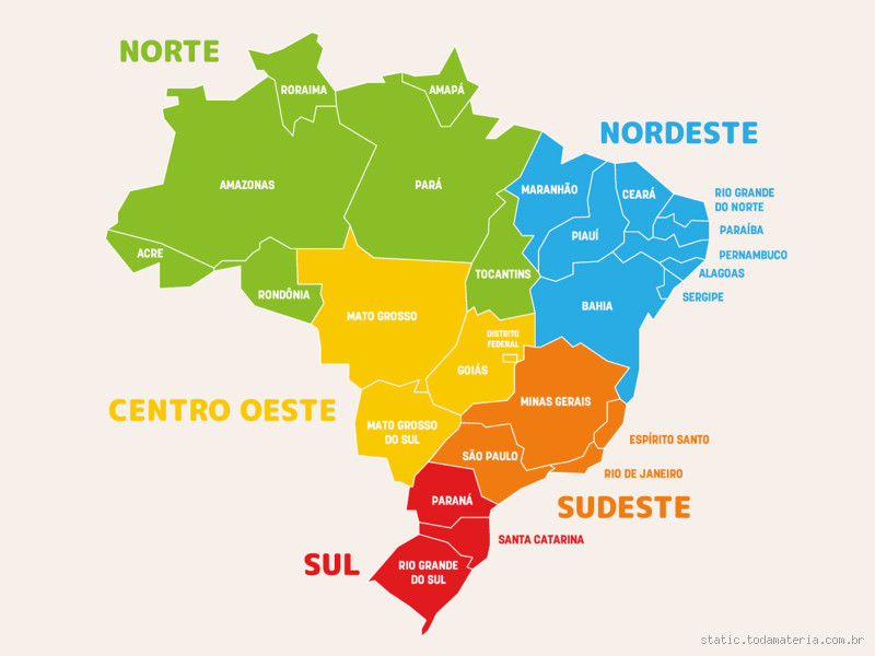 Qual a região brasileira que tem menos estados? Descubra agora!