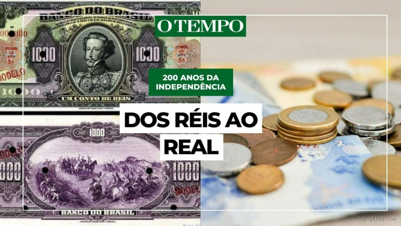 Quando o dinheiro chegou ao Brasil?