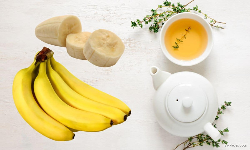 Por que o chá da banana emagrece?