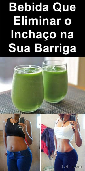 O que é bom para emagrecer e tirar o inchaço do corpo?
