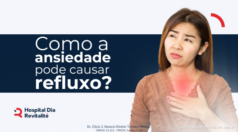 Por que a ansiedade causa refluxo?