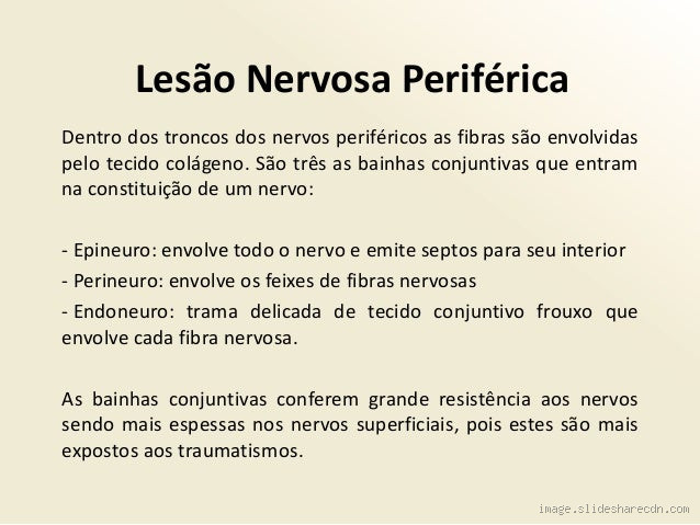 Quais os sintomas de nervos periféricos?