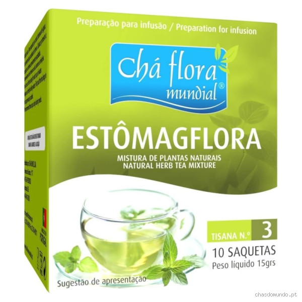 Qual chá é bom para desinflamar o estômago?