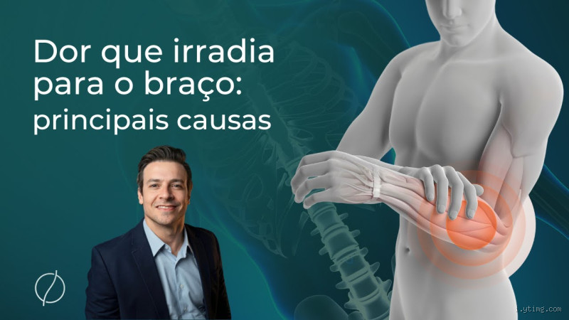 Quando a dor irradia para o braço?