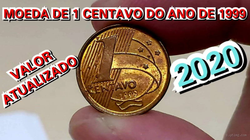 Quanto Vale a Moeda de 1 Centavo Amarela?