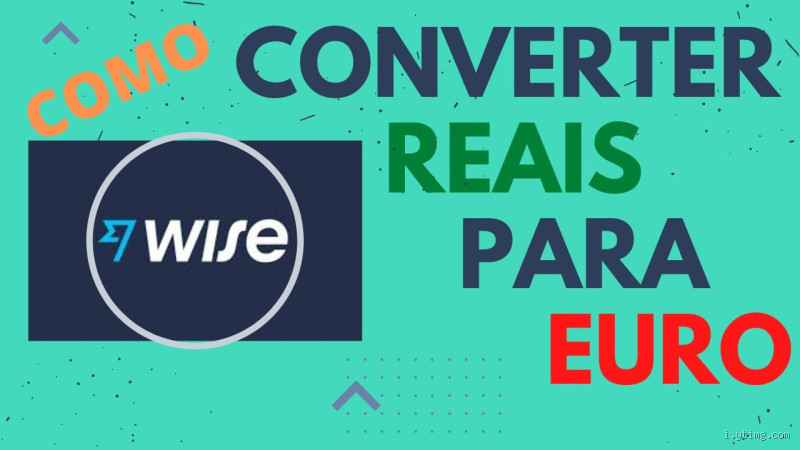 Como converter reais em euros na Wise?