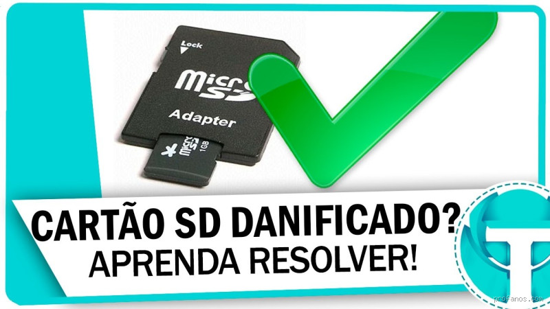 Como recuperar arquivos corrompidos do cartão de memória do celular?
