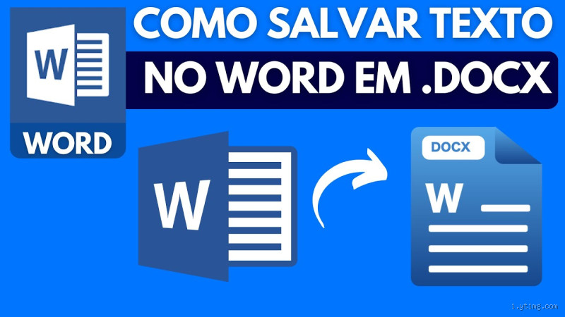 O que é salvar em DOC ou DOCX?