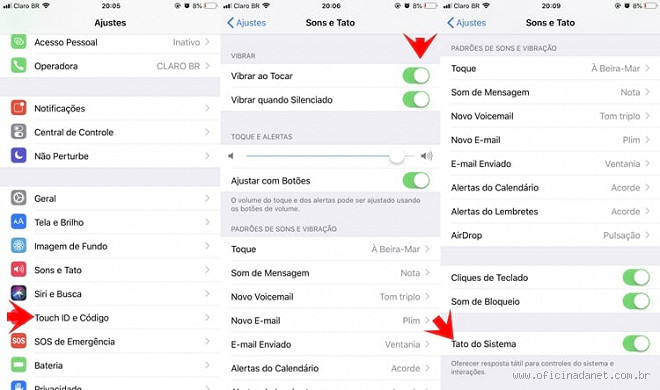 Para que serve o tato do iPhone? Descubra tudo sobre essa função!