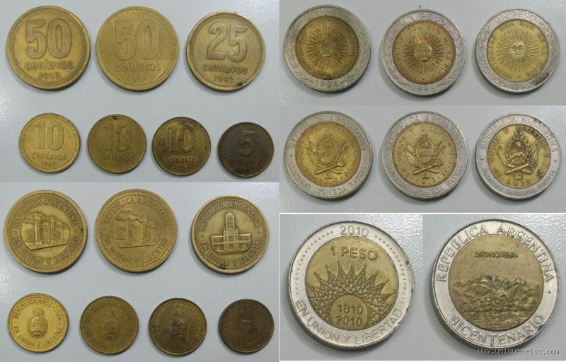 Qual a segunda moeda da Argentina?