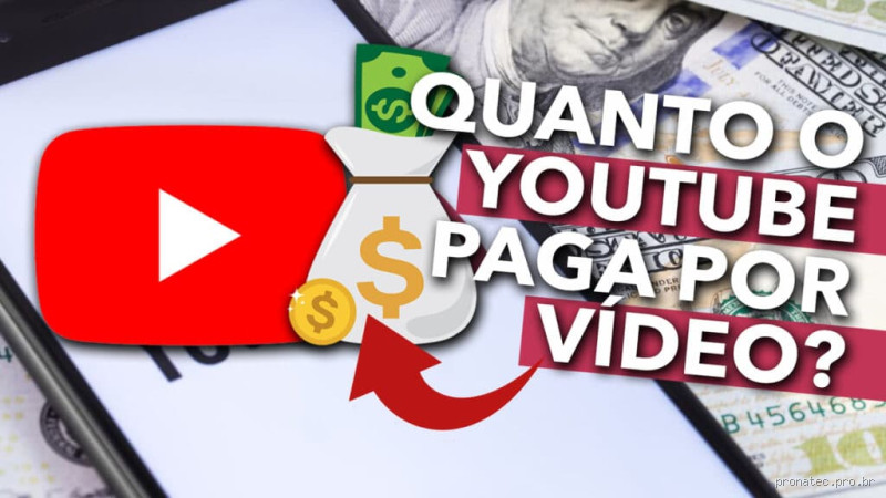 Qual o valor pago pelo YouTube?
