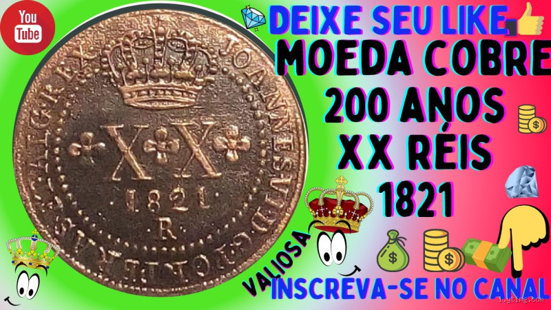Quanto vale moeda de 1821? Descubra se você tem um tesouro!