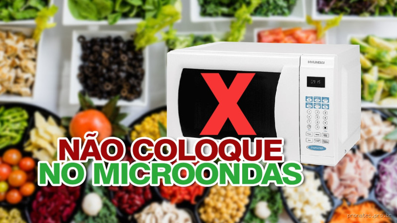 Pode guardar comida dentro do micro-ondas? Descubra os perigos!