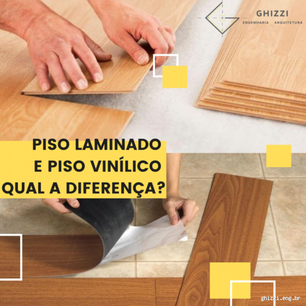 Qual a diferença do piso vinílico para o piso laminado?