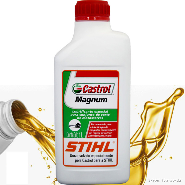 Qual óleo usar na corrente da motosserra Stihl?