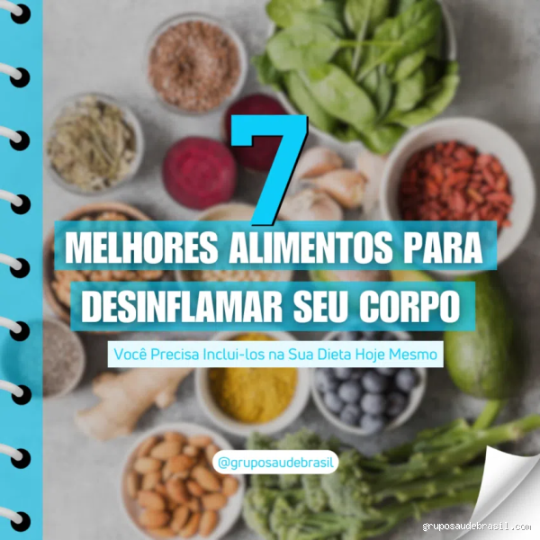 Qual o alimento com maior poder anti-inflamatório?