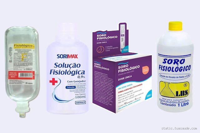 Para que serve soro fisiológico no creme?