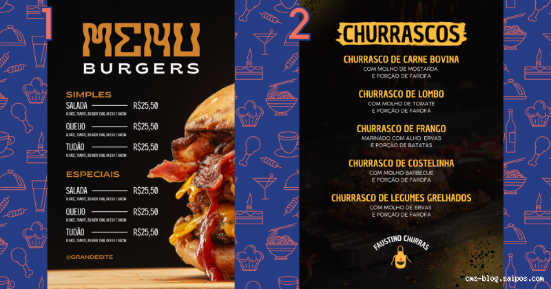 Qual é a definição de cardápio? Mais que só uma lista