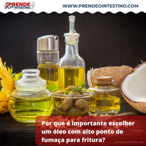 Qual o óleo que faz menos mal para fritura?