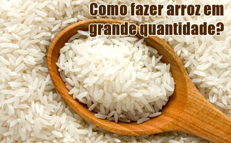 Quantos quilos de arroz para 2000 pessoas?