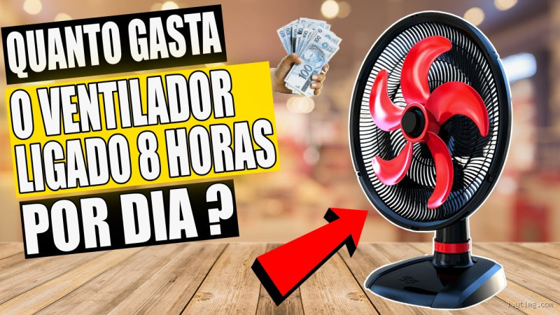 Quanto gasta um ventilador ligado 8 horas por dia? Descubra agora!