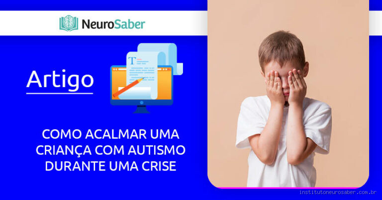 Como é a crise de choro no autismo? Entenda as causas e como lidar